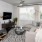 Interior Apartment Shot of Living Room with Large Windows